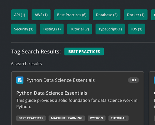 タグで繋がるアイデア